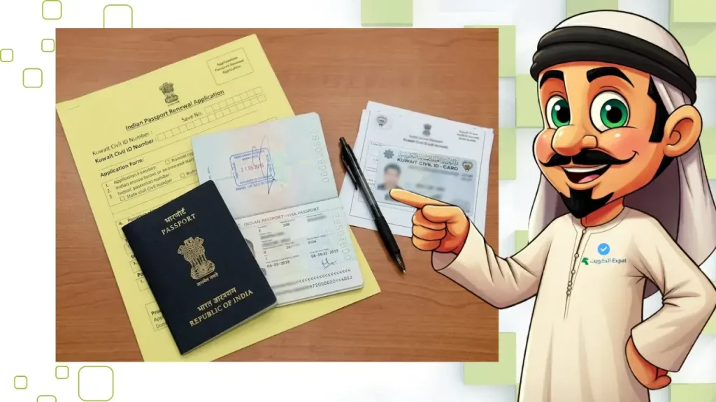 Indian Passport Renewal in Kuwait: Process, Fees & Time (2026) Indian Passport Renewal Kuwait (2)